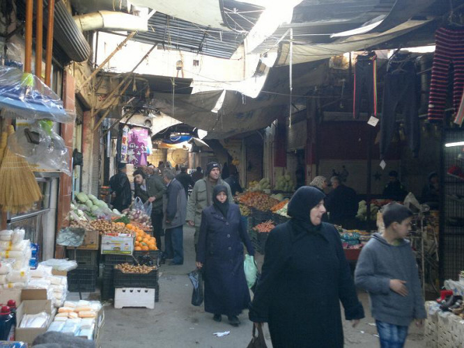 اقتصاد  يرصد الأسعار في سوق كفرسوسة بدمشق   اقتصاد مال و اعمال السوريين