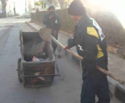 توقف أعمال النظافة والصرف الصحي في الغوطة الشرقية يهدد بكارثة إنسانية