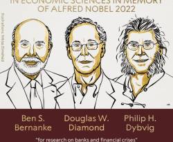 نوبل في الاقتصاد لثلاثة أمريكيين لبحوثهم المتعلقة بالبنوك