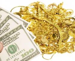 بدمشق: الذهب يرتفع والدولار يواصل تراجعه