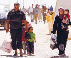 9485 لاجئاً سورياً جديداً  دخلوا الأردن خلال أسبوع