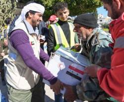 الإمارات تخصص نحو 5 ملايين دولار للمتضررين السوريين من الزلزال في رمضان