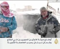 الائتلاف ينتقد الثلوج على السوريين في لبنان