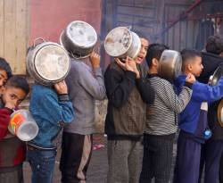 الجوع يصيب أطفال غزة بالدوار والحرب تعطل توصيل إمدادات الغذاء
