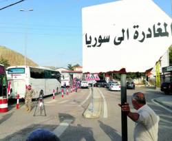 قرار حكومي: من يرغب بالعودة إلى سوريا عليه إجراء فحص كورونا في لبنان