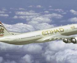 بزيادة 48%........أرباح الاتحاد للطيران الإماراتية 62 مليون دولار خلال 2013