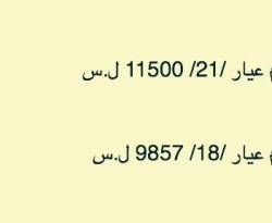 الثلاثاء.. الذهب مستقر على أعلى سعر سجله في تاريخ سوريا