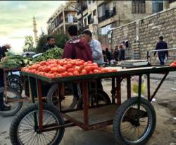 أسعار بعض السلع في غربي مدينة حلب