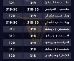 الدولار يغلق على ارتفاع..قائمة بأسعاره في مختلف المحافظات السورية مساء الاثنين