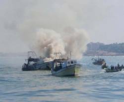 صيادو الأسماك الغزاويون ضحية الحصار الإسرائيلي