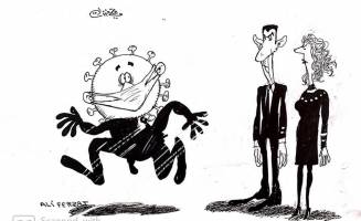 كاريكاتير لـ علي فرزات